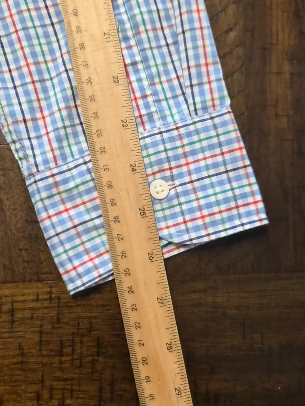 J.Crew Mens Performance Slim Untucked Button Shirt Size XL Check Stretch G675
